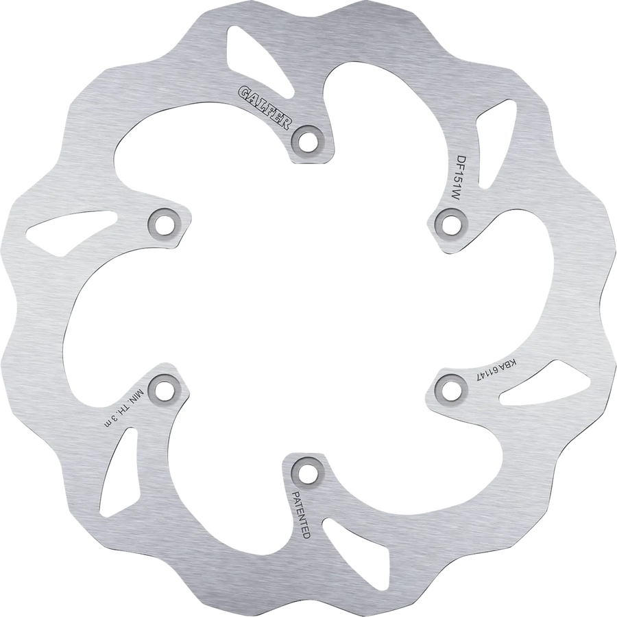 Kawasaki KX 500 (KX 500 B) [1985-1986] - brake disc - picture 1