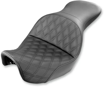 Harley Davidson Dyna [SADDLEMEN] – Explorer seat with diamond quilting
