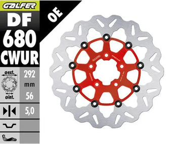 Harley-Davidson Xg 750 Street [2018-2020, 2019-2020] - Floating wave brake disc - picture 2