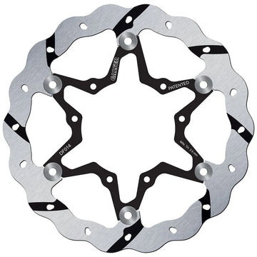 Honda CRF 450 R [2023, 2023-2024] - floating wave brake disc, grooved - picture 1