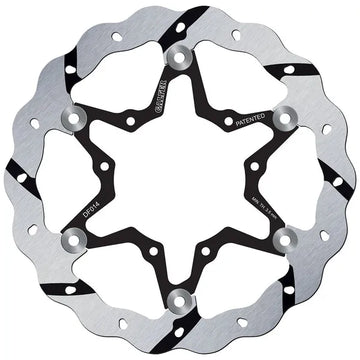 Honda CRF 450 R [2023, 2023-2024] - floating wave brake disc, grooved - picture 2