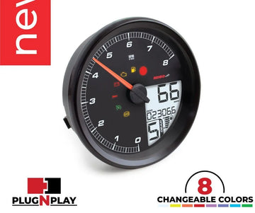 harley davidson fxdwg [KOSO NORTH AMERICA] - HD-05 gauge for Harley Davidson