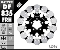 Harley-Davidson XL 883 R Roadster [2015] - Floating brake disc Skull - Image 6