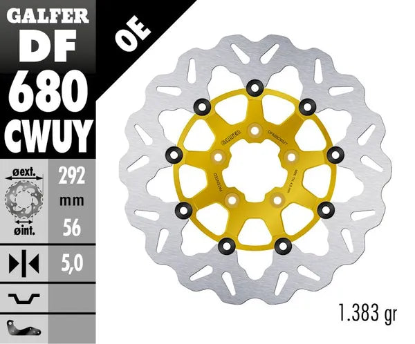 Harley-Davidson XG 500 Street [2019-2020] - Bremsscheiben – Oberfläche: Gold, Silber – Bild 4