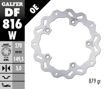 Bmw C 650 Sport ABS (0 C 04) [2021] - Wave® brake disc - picture 2