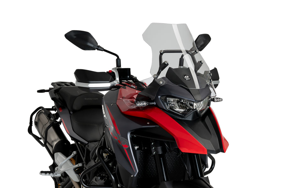 QJ SRT 700X ON ROAD [2025] – Wind deflector extended – heavily tinted