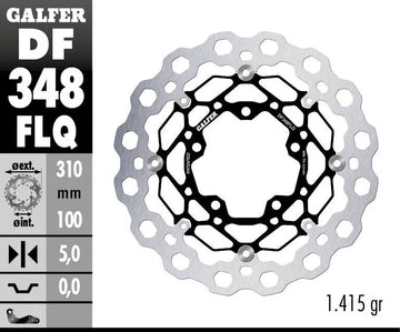Suzuki M 109 R Boulevard [2024-2025] - Cubiq floating brake disc - picture 2