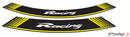 PUIG Racing Rim Edge Sticker - Universal | Yellow | PUIG 5531G