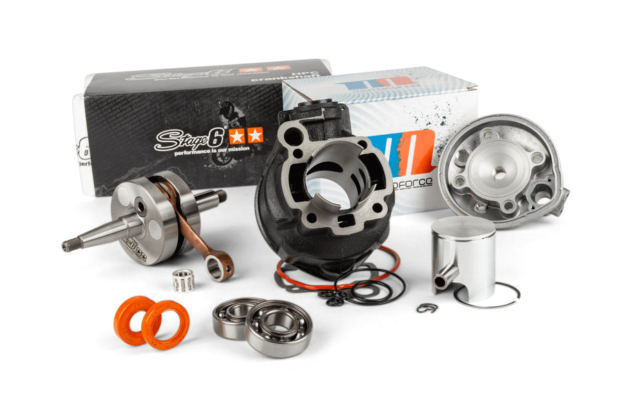 Beta RR-T SM 50 2T - Zylinder Kurbelwelle 80ccm Grauguss
