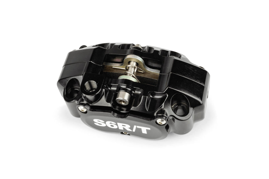 Yamaha Aerox 50 2T LC [2000–] - 4-Kolben Bremssattel mit Adapter Schwarz