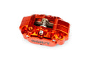 Yamaha Aerox 50 2T LC [2000–] - 4-Kolben Bremssattel mit Adapter Orange