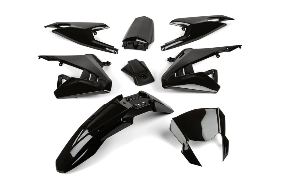 Aprilia SX 50 2T - Verkleidungskit 8-teilig Schwarz