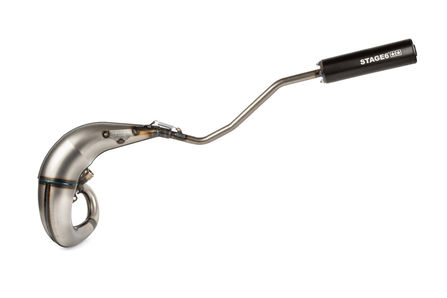 Rieju MRX Enduro Pro 50 2T AM6 - Auspuff Streetrace High Mount links schwarz