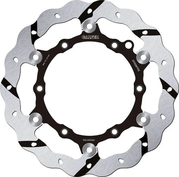 KTM EXC 300 TBI Sixdays [2024-2027] - floating wave brake disc, grooved - picture 1