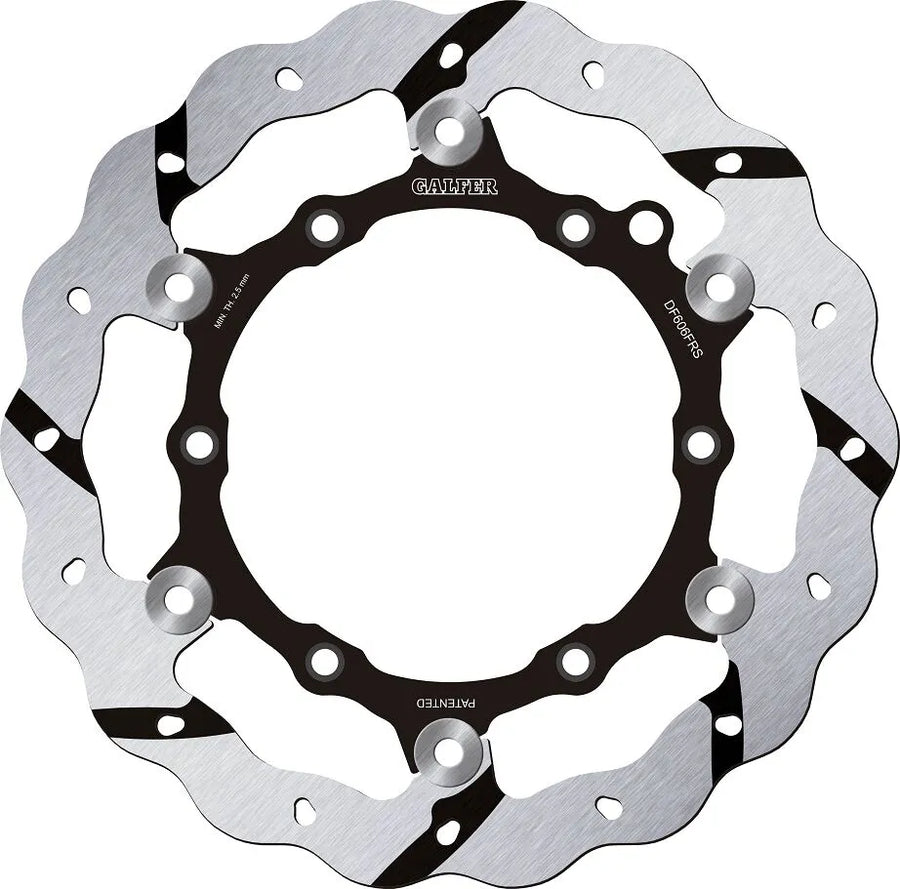 KTM EXC 300 TBI [2026-2027] - floating wave brake disc, grooved – picture 1