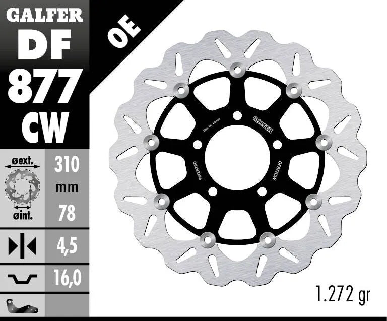 Triumph Speed Four 600 [2003-2006] - brake discs - picture 2