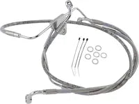 Harley Davidson Flhtcui [DRAG SPECIALTIES] - Stainless Steel Brake Line Kit, Extended