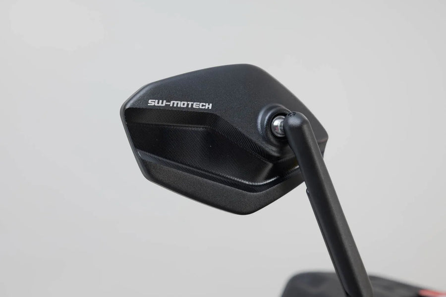 ducati monster 821 [SW-MOTECH] – sports mirror set, long mirror arm
