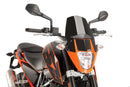 KTM 690 DUKE [2019] - New Generation Sport Windschild | Schwarz | PUIG 6009N