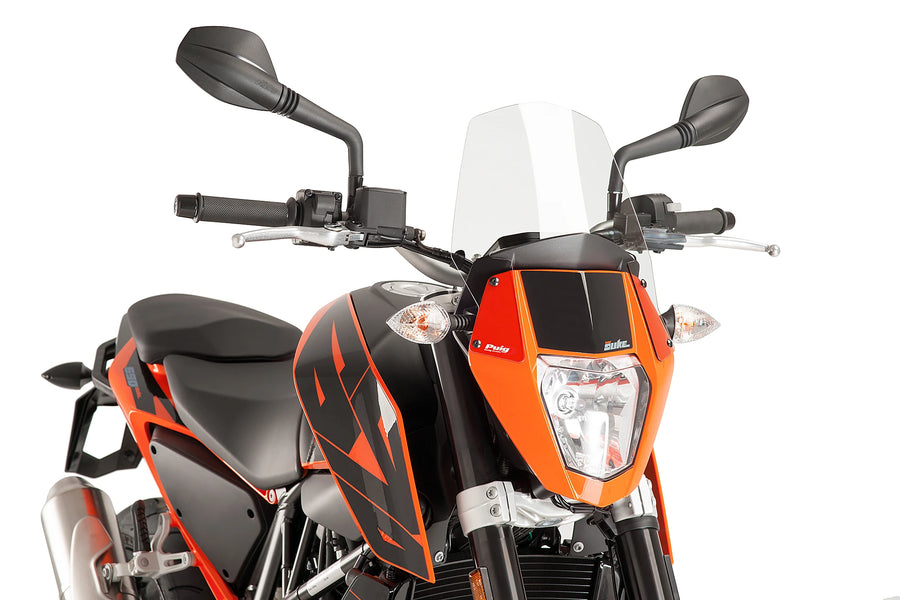 KTM 690 DUKE [2019] - New Generation Sport Windschild | Klar | PUIG 6009W