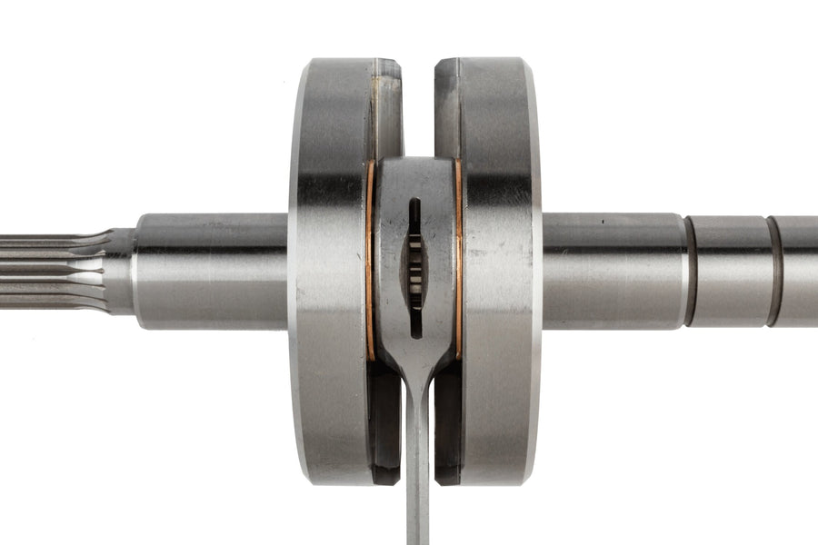Aprilia SR Netscaper 50 2T LC - crankshaft R/T 85 mm connecting rod 12 mm KoBo