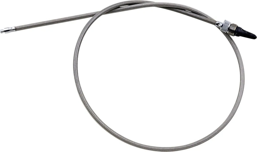 harley davidson flhtc [MOTION PRO] – Armor Coat Braided Stainless Steel Speedometer Cable for Harley-Davidson