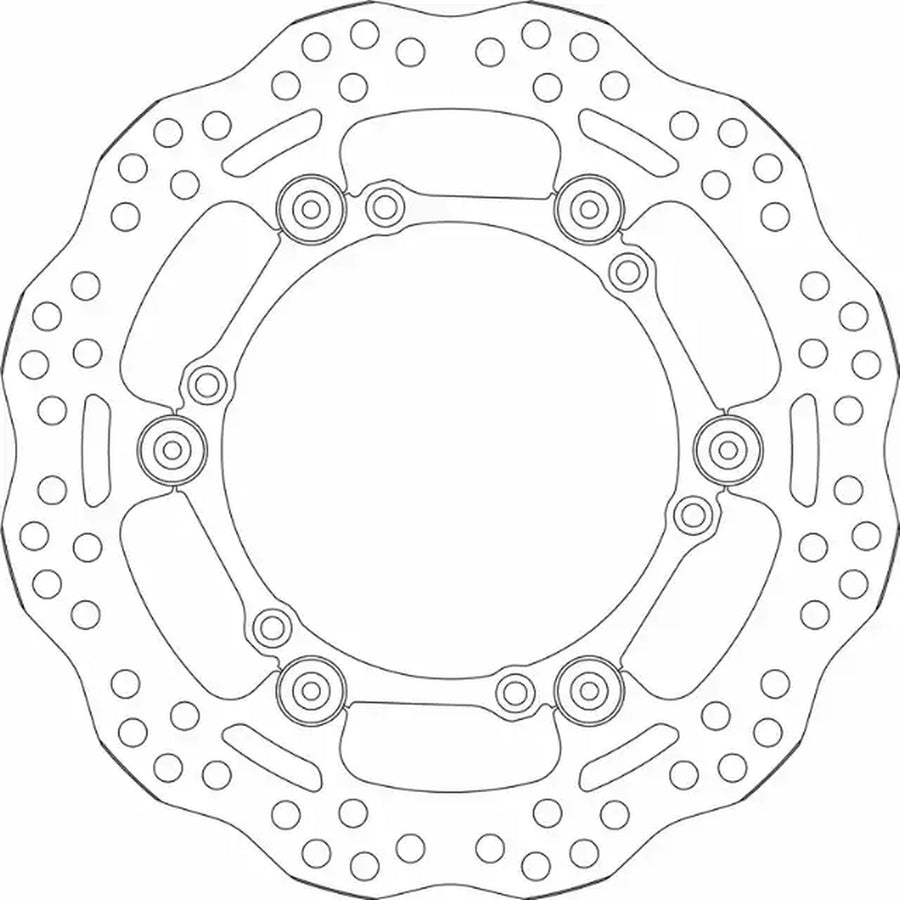 HUSABERG FC 501 CROSS [1999-2001] - Brake disc upgrade