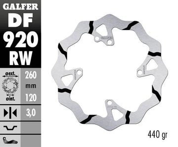 Sherco SEF 300 [2014] - Wave® brake disc – picture 2