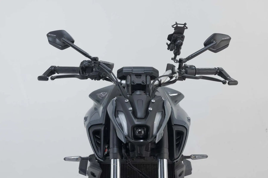 aprilia shiver 900 [SW-MOTECH] – sports mirror set, short mirror arm