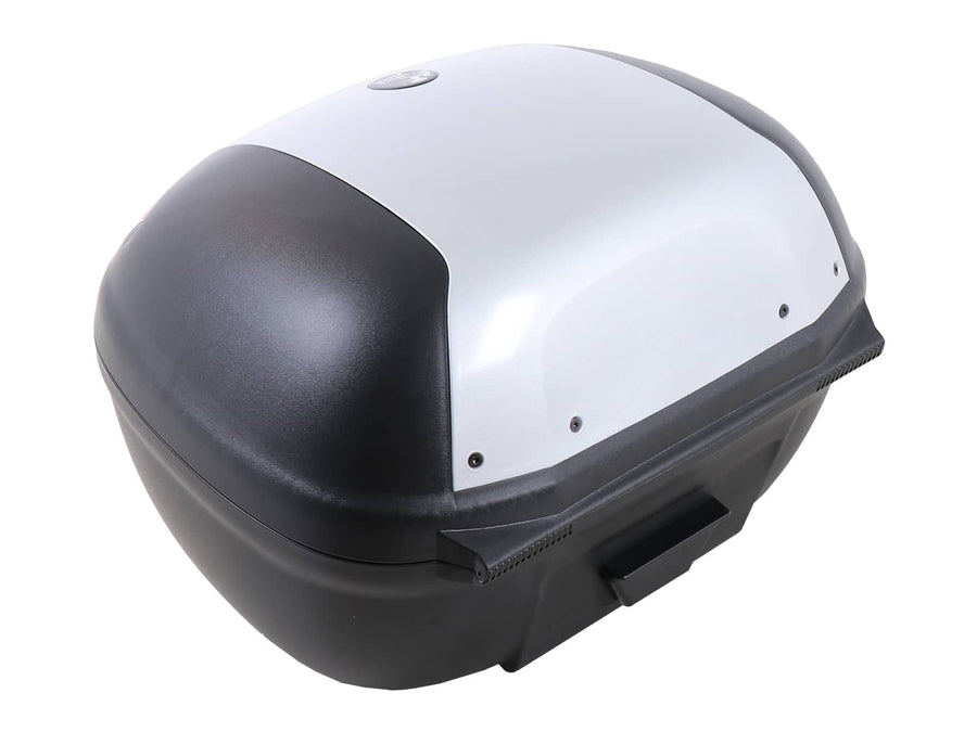 Topcase [Hepco & Becker] - Journey 50 silber – für Topcaseträger