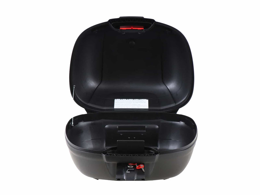 Topcase [Hepco & Becker] - Journey 50 silber – für Topcaseträger