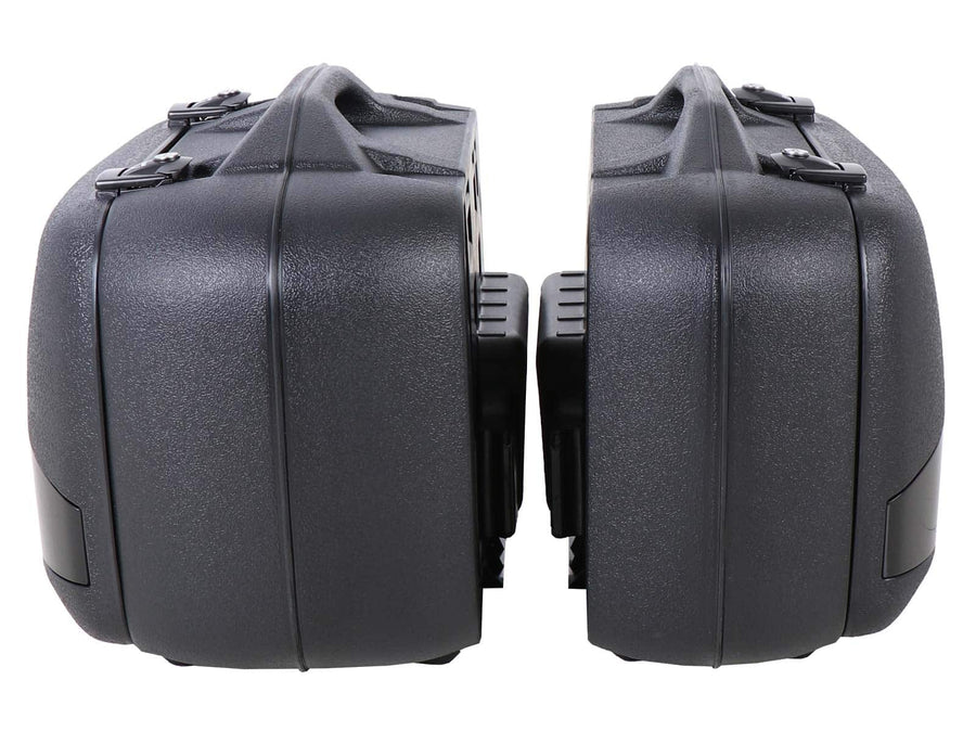 Seitenkoffer [Hepco & Becker] - Koffersatz Junior Flash schwarz Enduro 30L/40R – Universell