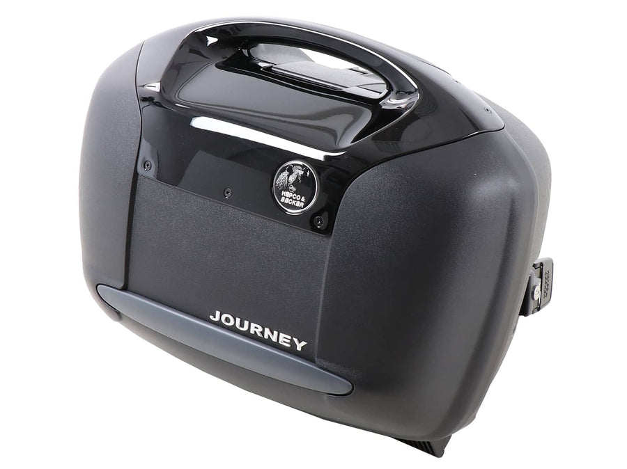 Side cases [Hepco & Becker] - Journey side cases 42 set, black cover – universal