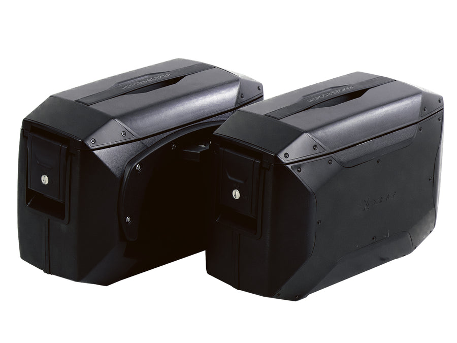 Seitenkoffer [Hepco & Becker] - Xcore Seitenkofferset schwarz – C-Bow