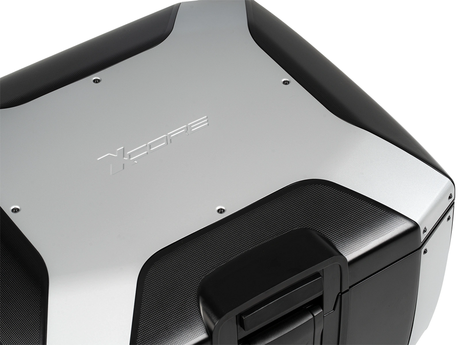 Triumph Trident 660 [2021-2024] - Smartrack-Set mit Xcore Topcase silber/schwarz
