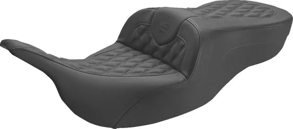 Harley Davidson Flhtcui [SADDLEMEN] – Roadsofa™ Lattice Stitch Seat