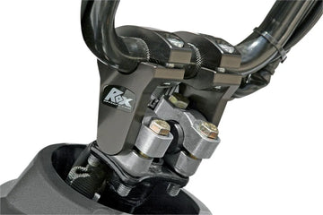 honda cb 200 [ROX SPEED FX] – Pivoting handlebar risers for 7/8" handlebar clamps - 0