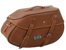 Motorcycle bag [Hepco & Becker] - Buffalo side bag left brown – C-Bow