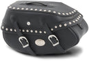 Motorradtasche [Hepco & Becker] - Leder Buffalo Big Custom links – Rohrpacktaschenhalter