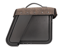Motorradtasche [Hepco & Becker] - Leder Rugged braun links – Cutout