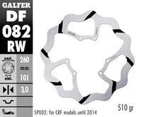 Red Moto CRF 450 RX Supermoto [2017-2018, 2020] - Oversize Wave® Bremsscheibe – Bild 6