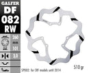 Red Moto CRF 450 RX Enduro [2017-2018, 2019-2020] - Oversize Wave® brake disc - picture 2