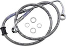 Harley Davidson Fxsb [DRAG SPECIALTIES] - Extended Stainless Steel Brake Line