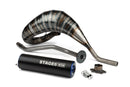 Aprilia RX Factory 50 2T - Auspuff 80 - 90 blau / schwarz