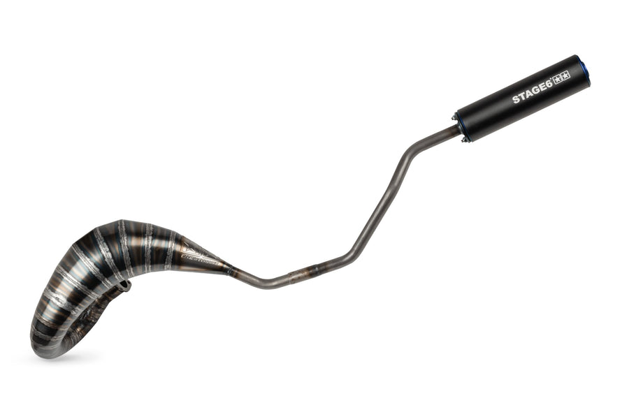 Aprilia RX 50 2T D50B1 [2006–] - Exhaust 80 - 90 blue / black