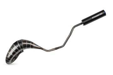 Aprilia SX Factory 50 2T - exhaust 80 - 90 blue / black