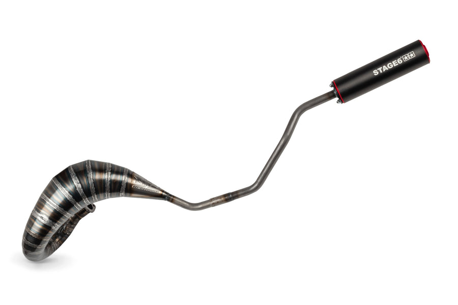Derbi Senda R DRD Racing Enduro 50 2T D50B0 [2006–] - Exhaust 80 - 90 red / black