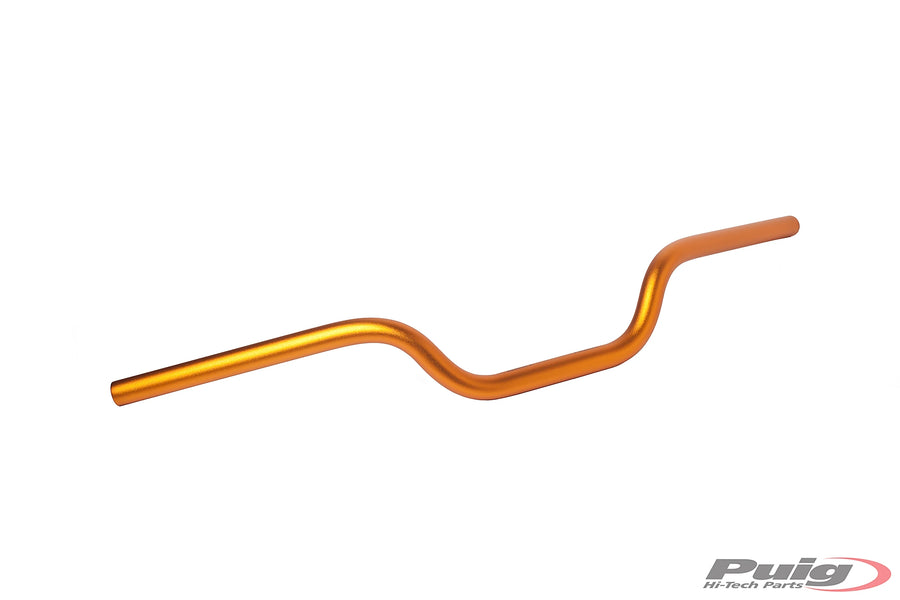 PUIG Hi-Tech handlebar - cylindrical, 22 mm, height 76 mm | Gold | PUIG 6242O