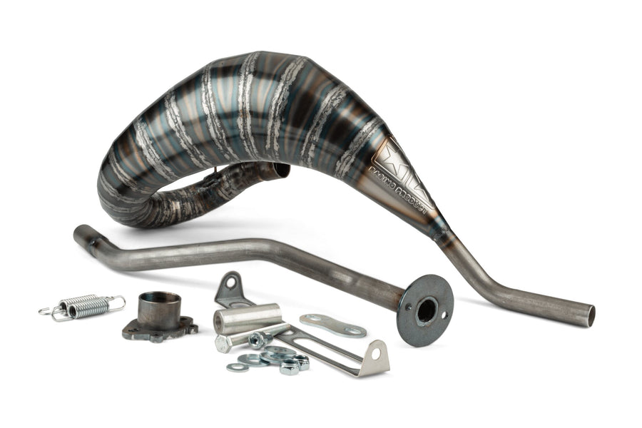 Gilera RCR Enduro 50 2T D50B0 [2011–] - Auspuff 80 - 90 rot / schwarz