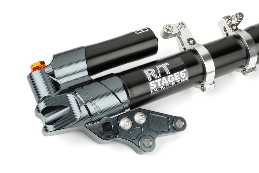 MBK Nitro Naked 50 2T LC [2014–] - Gabel R/T mit Schutzblechhalter